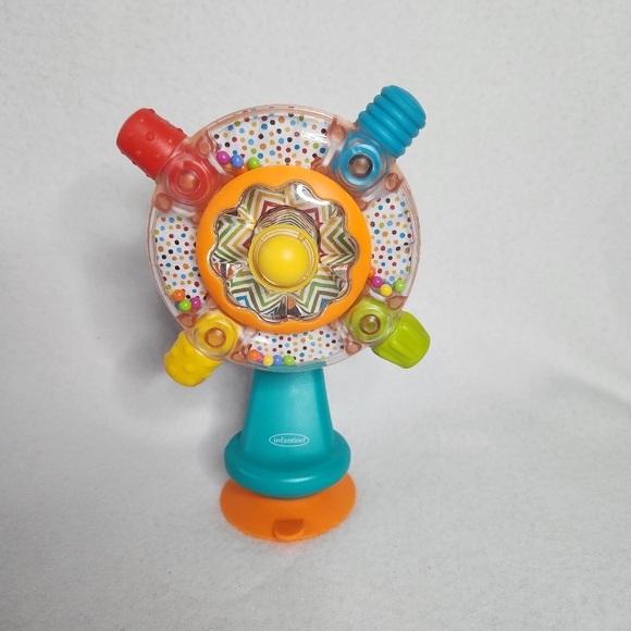 Infantino Stand Ferris Wheel & Rattle Baby Toy - Picture 1 of 6